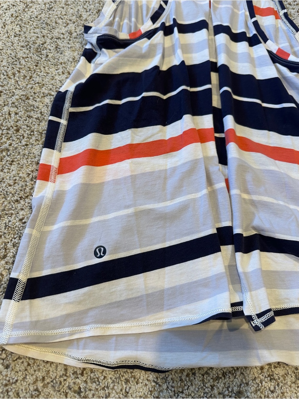lululemon Striped Racerback Tank - Picture 2 of 6